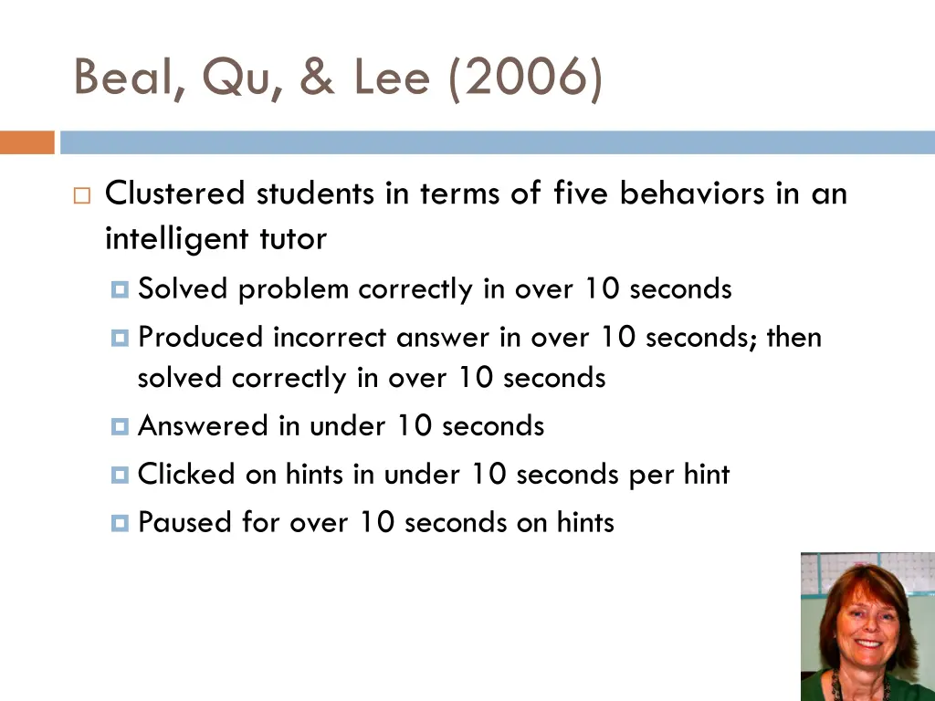 beal qu lee 2006