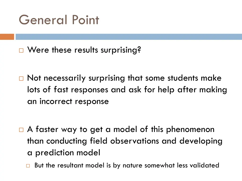 general point