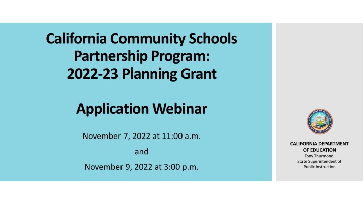 california community schools partnership program
