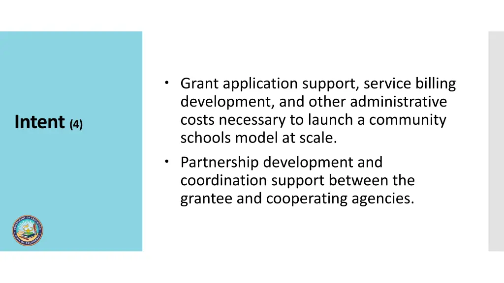 grant application support service billing