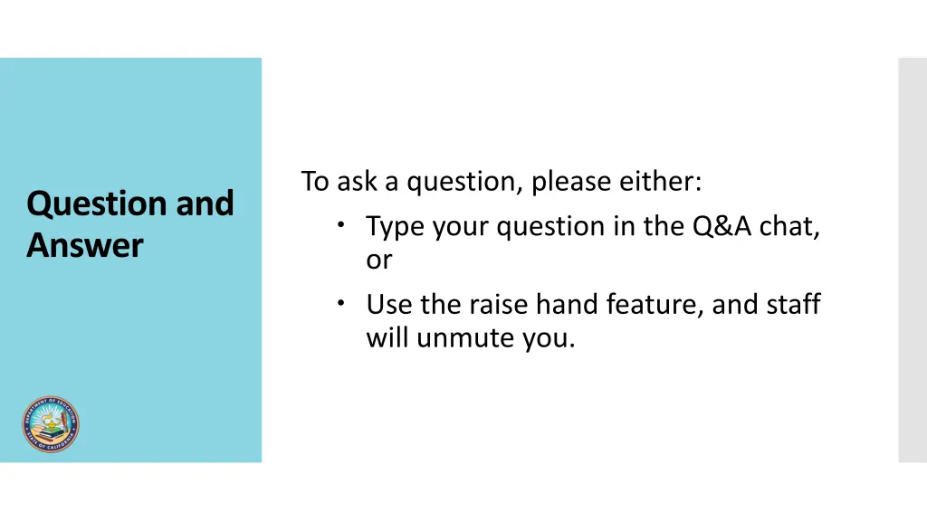 to ask a question please either type your