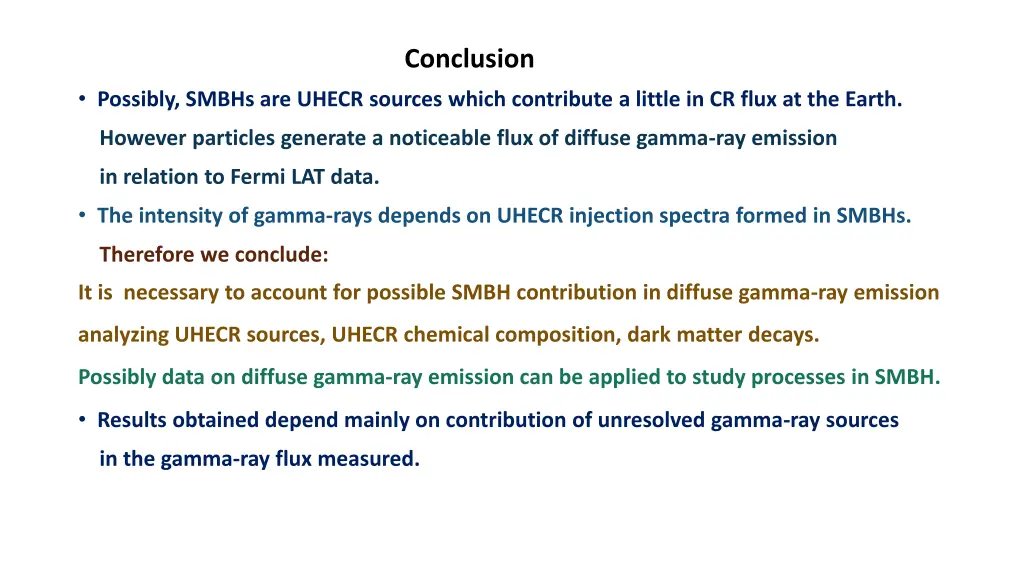 conclusion