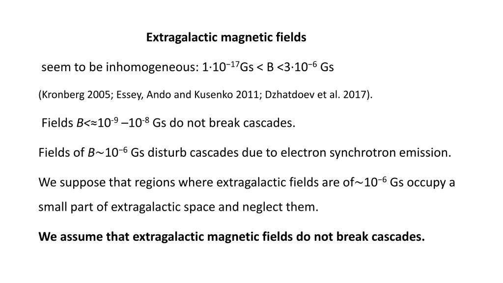 extragalactic magnetic fields