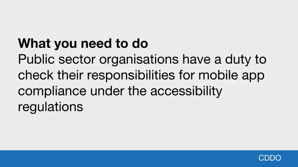 what you need to do public sector organisations