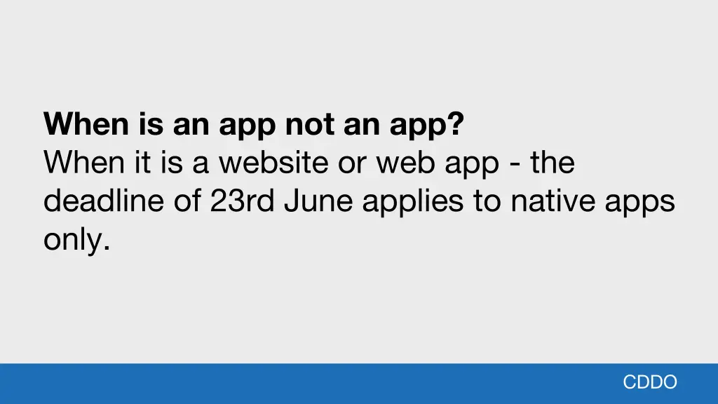 when is an app not an app when it is a website