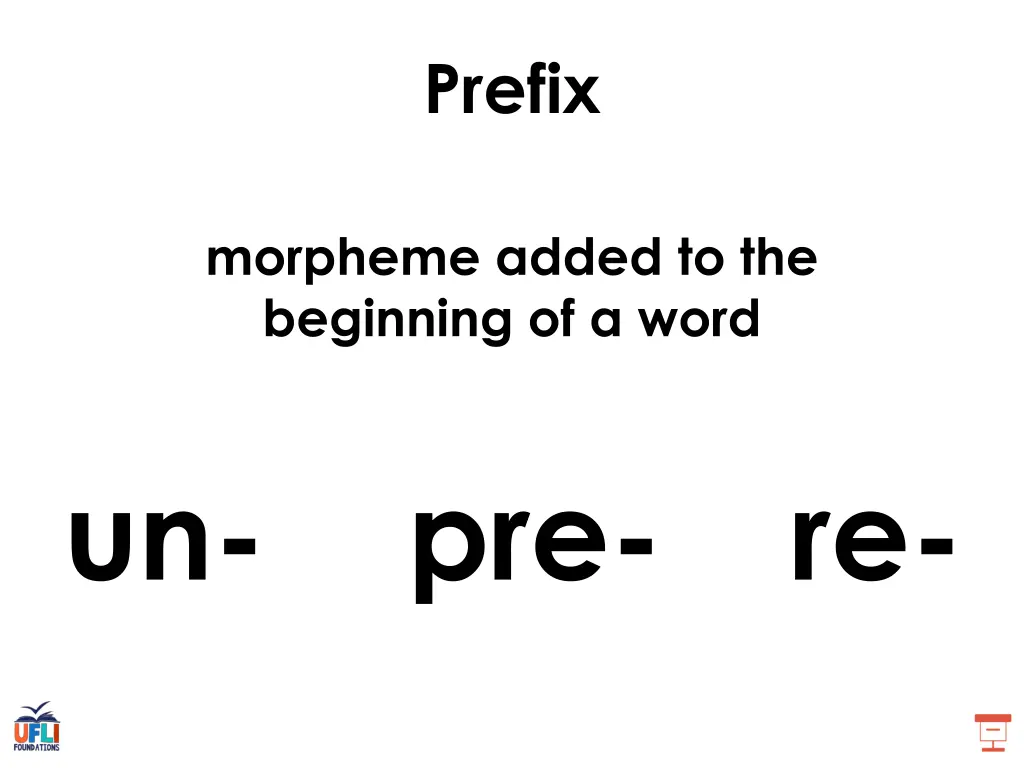 prefix