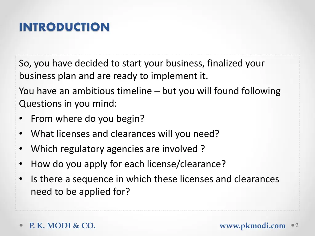 introduction