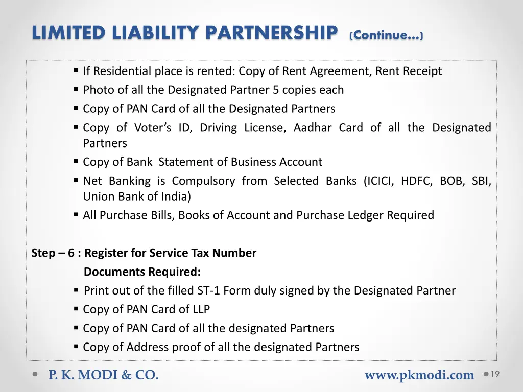 limited liability partnership continue 2
