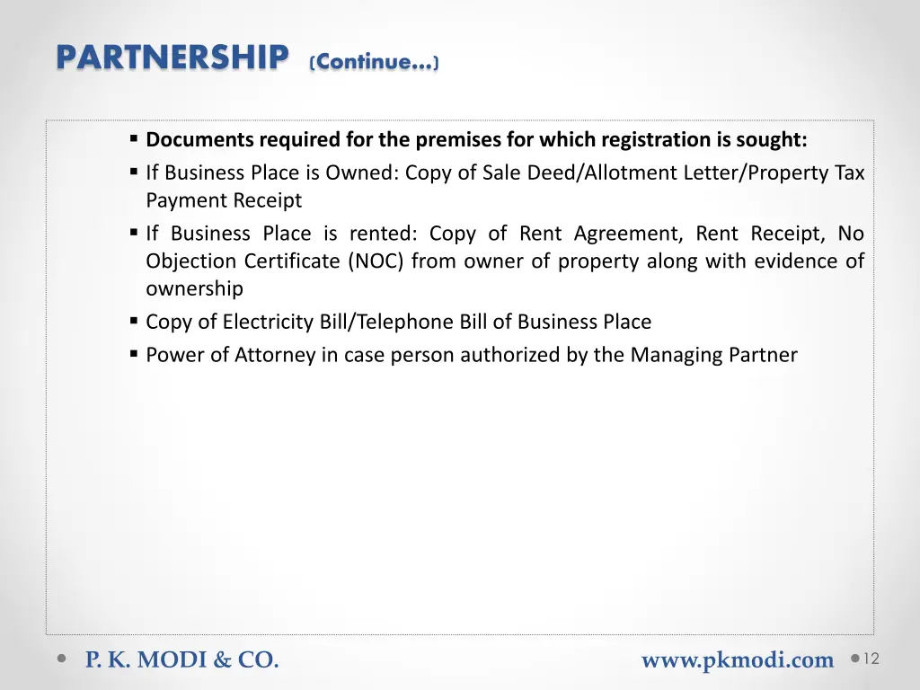 partnership continue 3