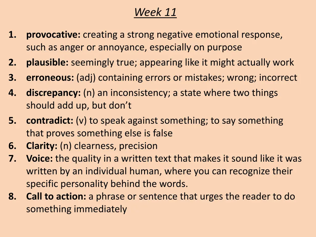 week 11