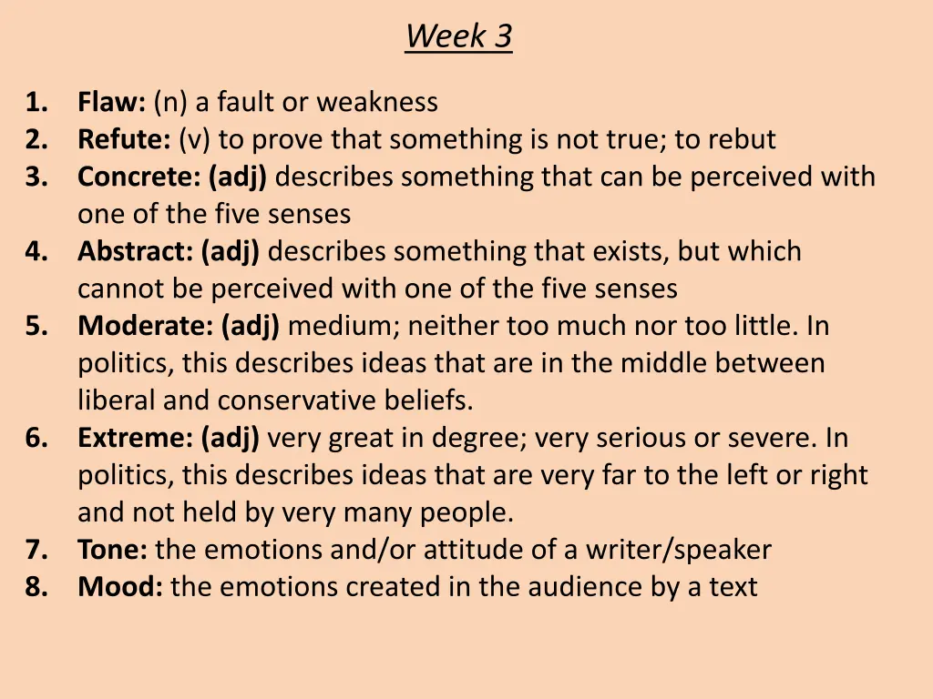 week 3