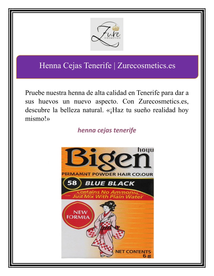 henna cejas tenerife zurecosmetics es