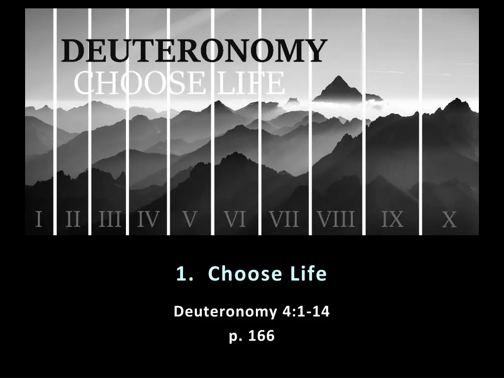 1 choose life