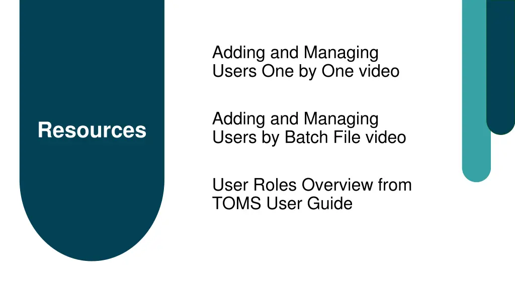 adding and managing users one by one video
