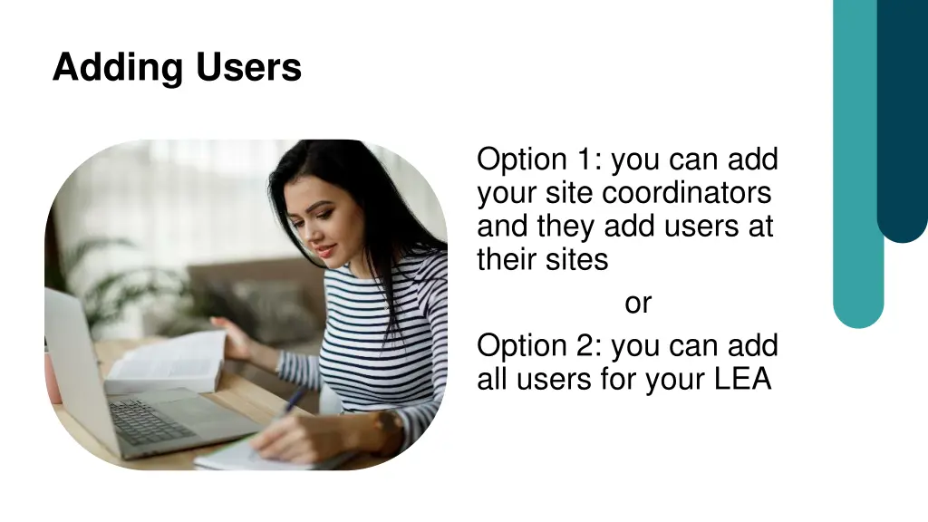 adding users