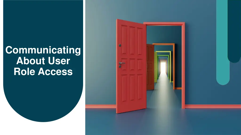 communicating about user role access