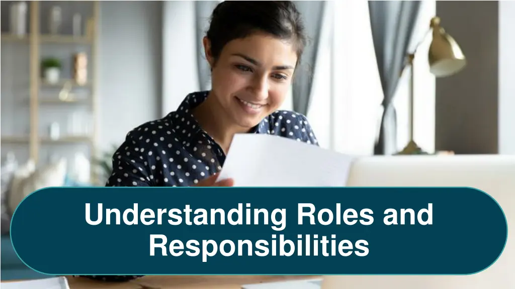 understanding roles and responsibilities