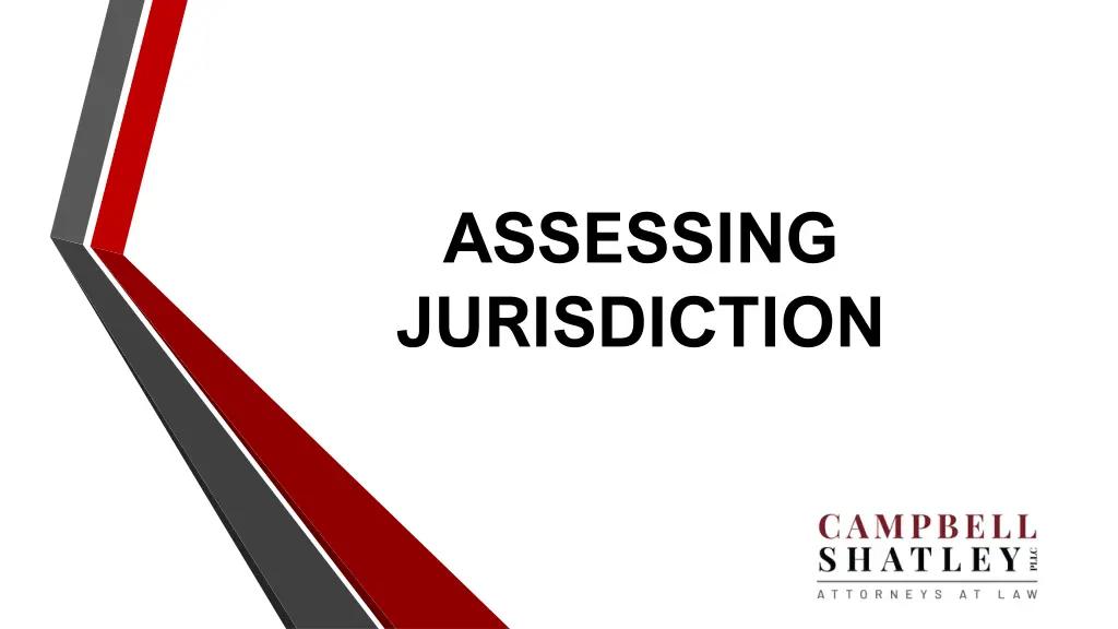assessing jurisdiction