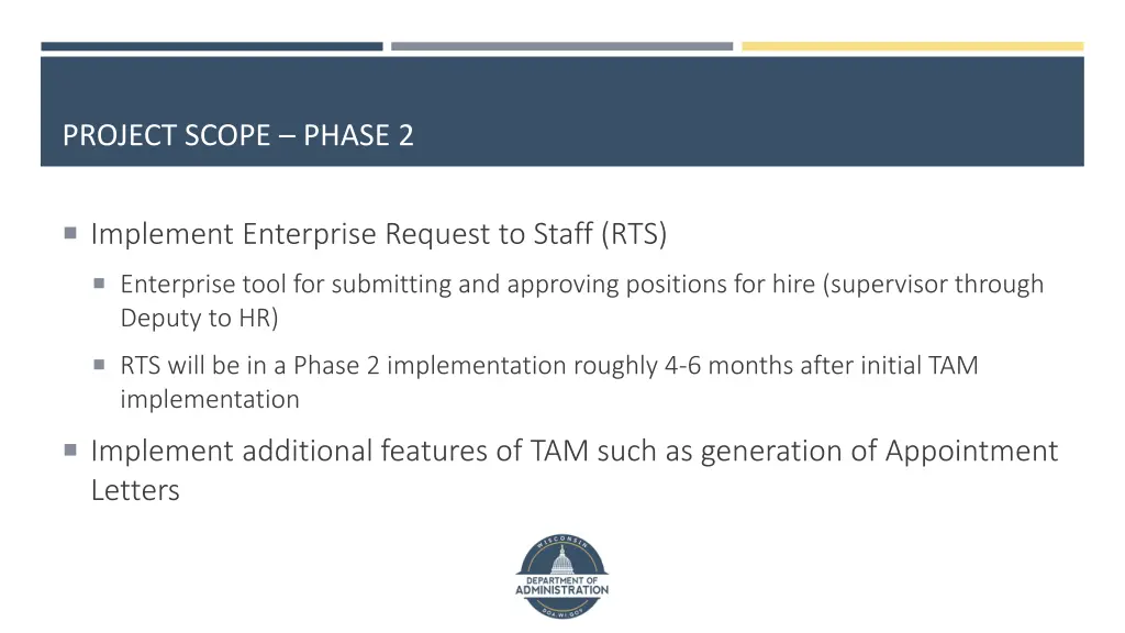 project scope phase 2
