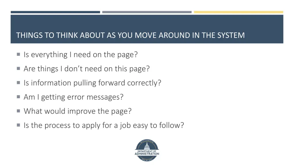 things to think about as you move around