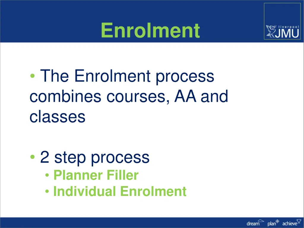 enrolment