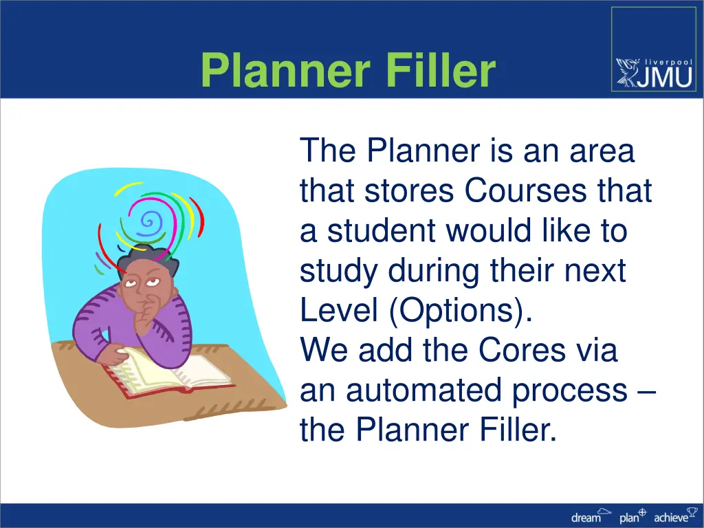 planner filler