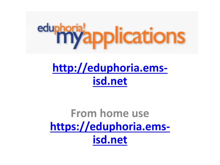 http eduphoria ems isd net