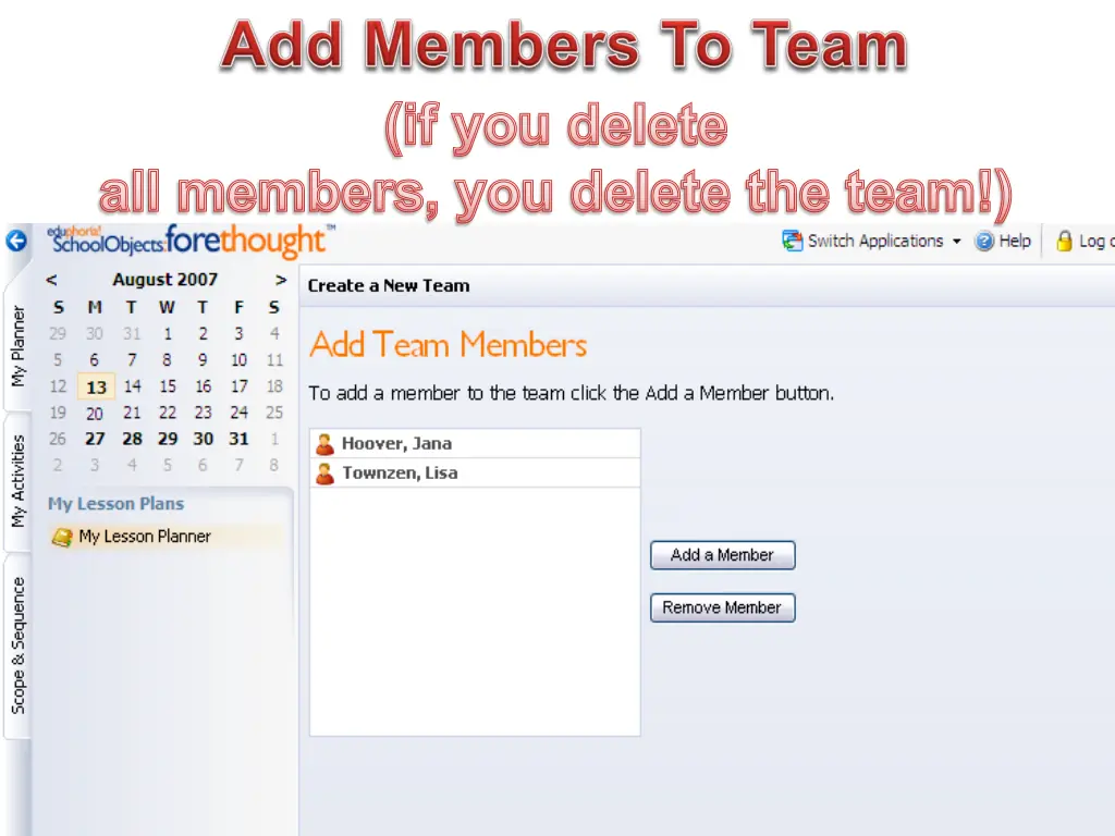 if you delete
