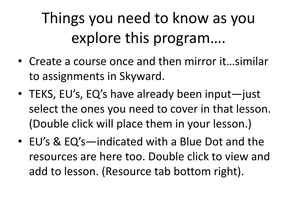 things you need to know as you explore this 1