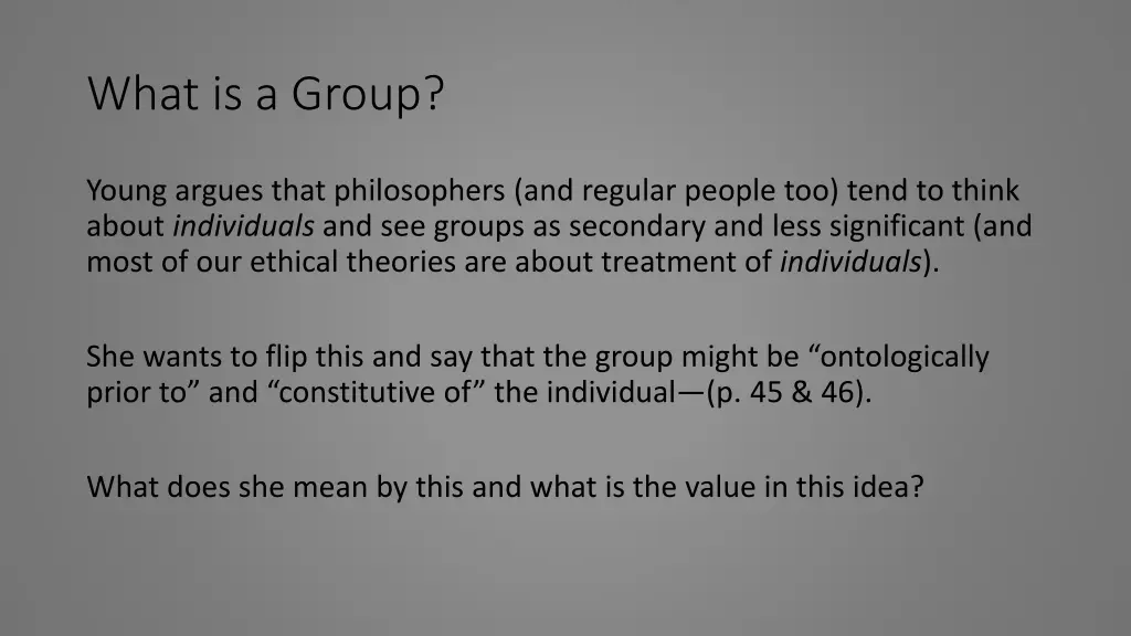 what is a group 2