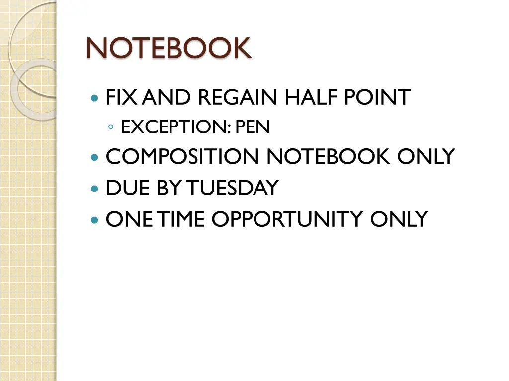 notebook