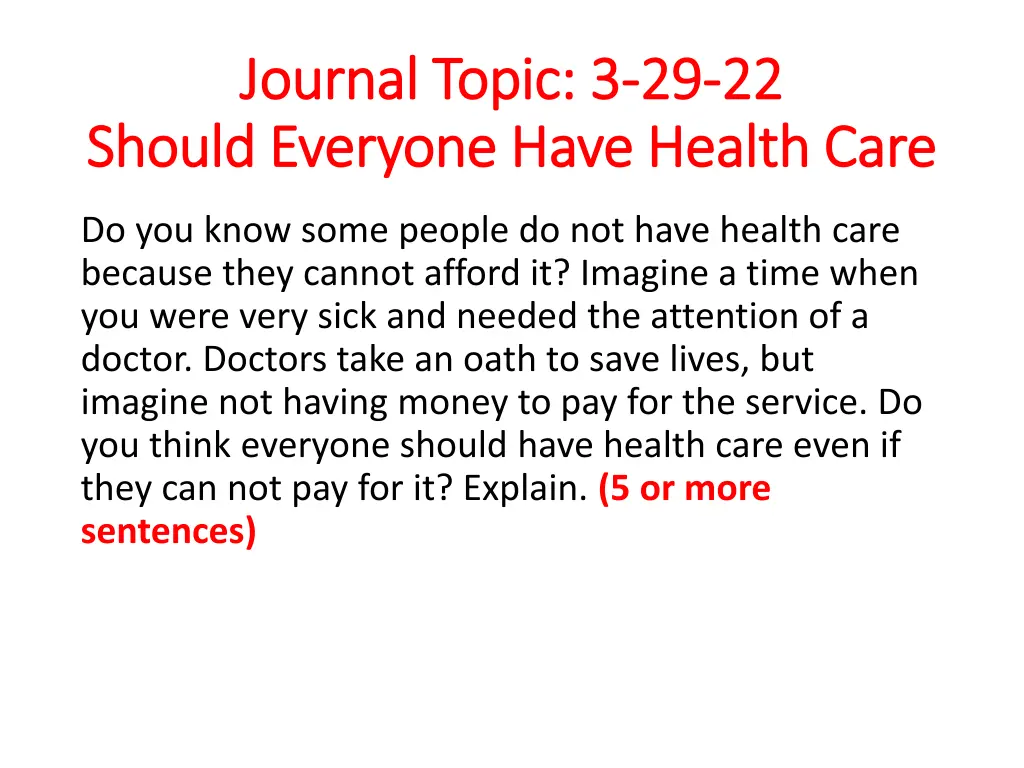 journal topic 3 journal topic 3 29 should