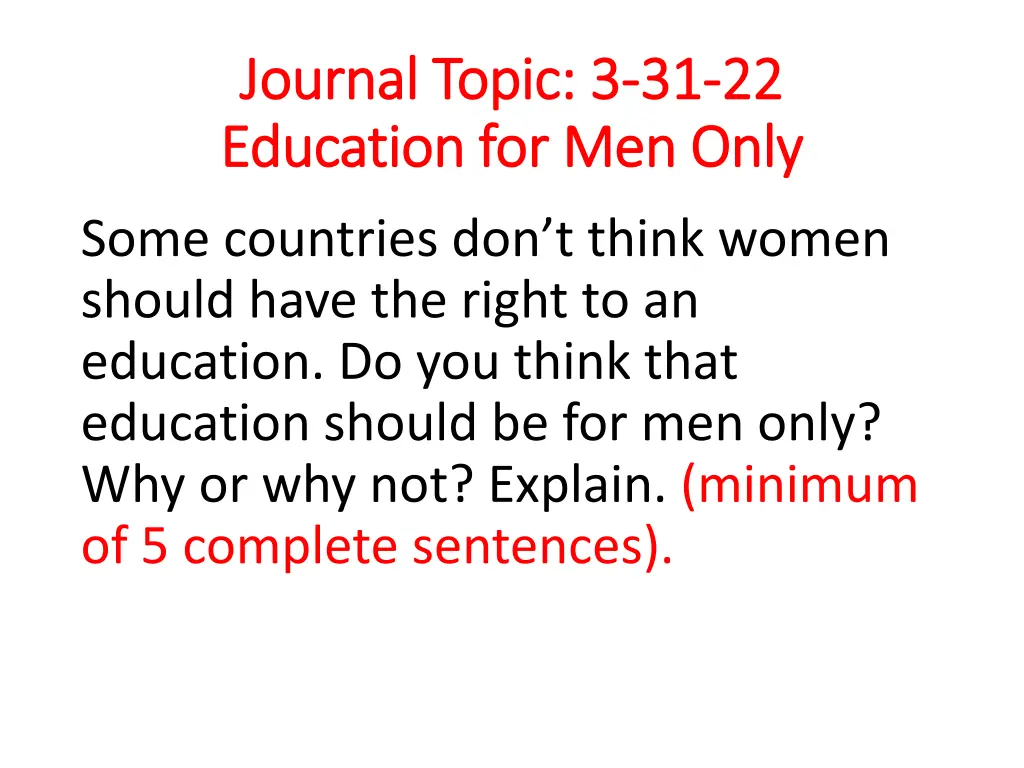 journal topic 3 journal topic 3 31 education