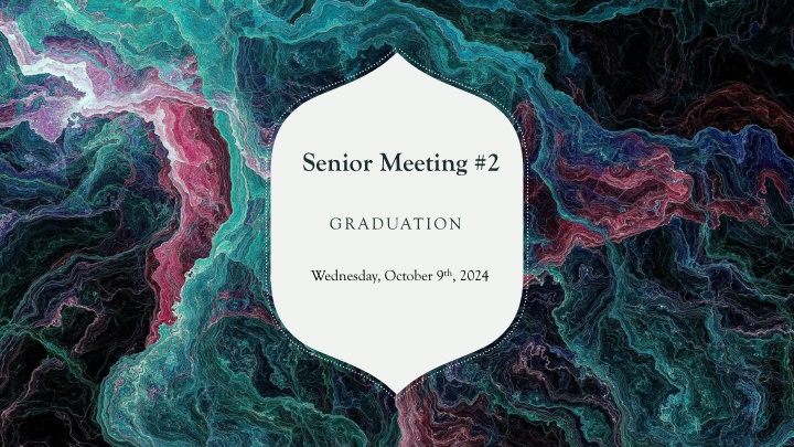 senior meeting 2