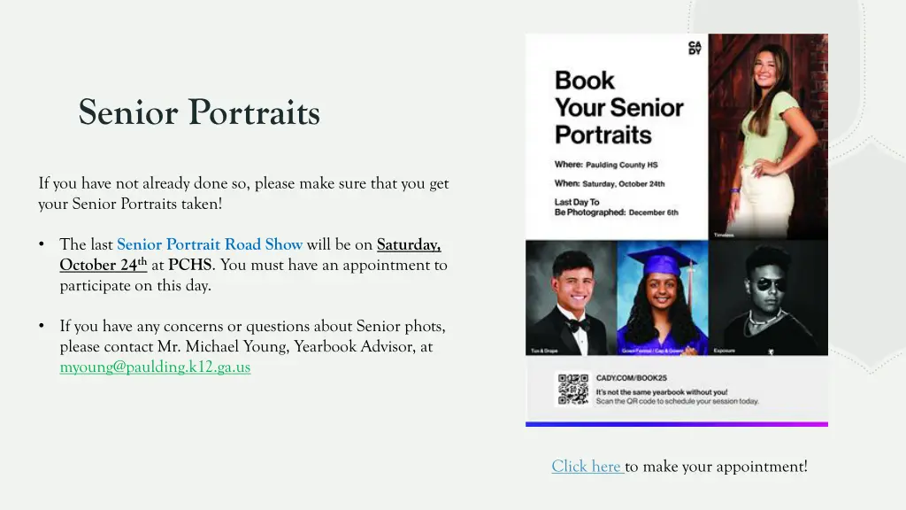 senior portraits