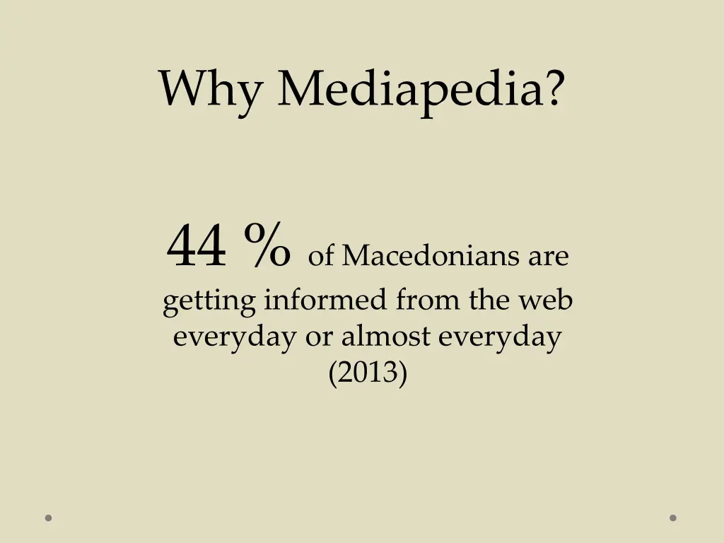 why mediapedia