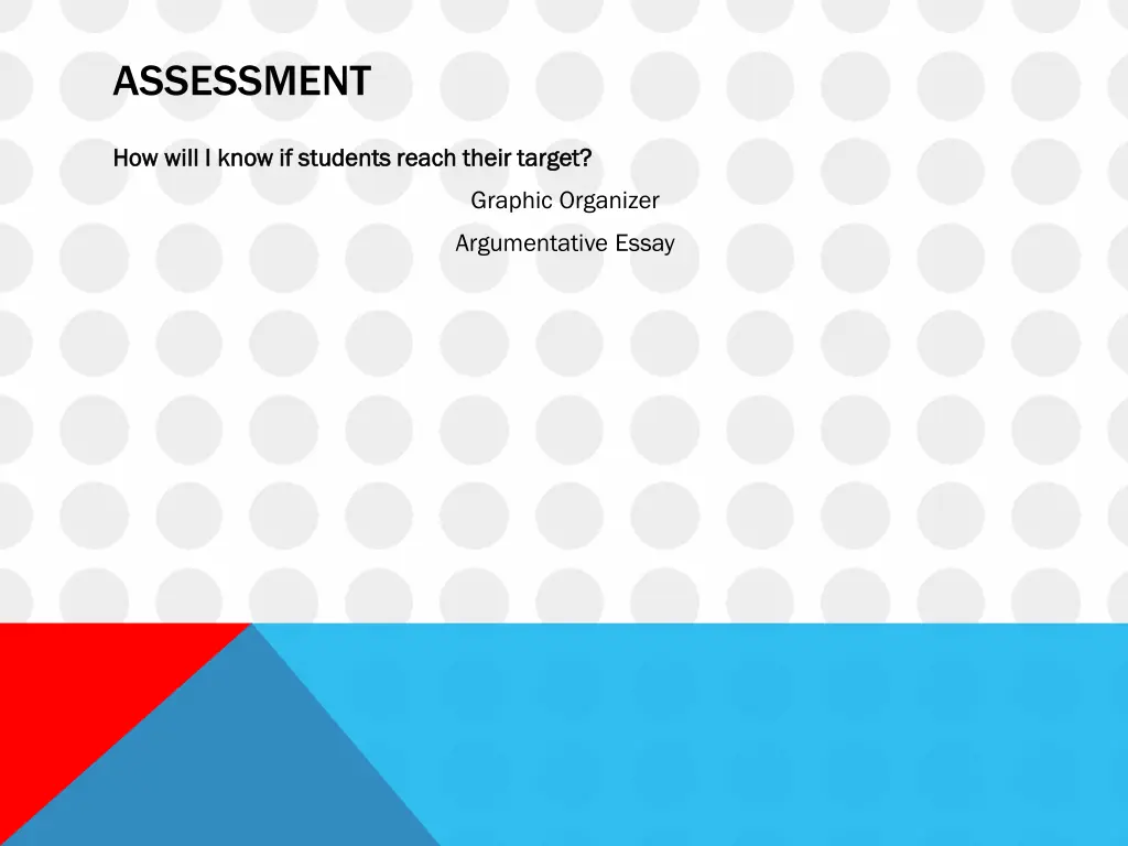 assessment