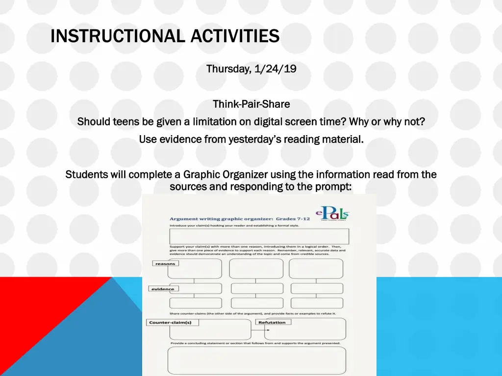 instructional activities 3