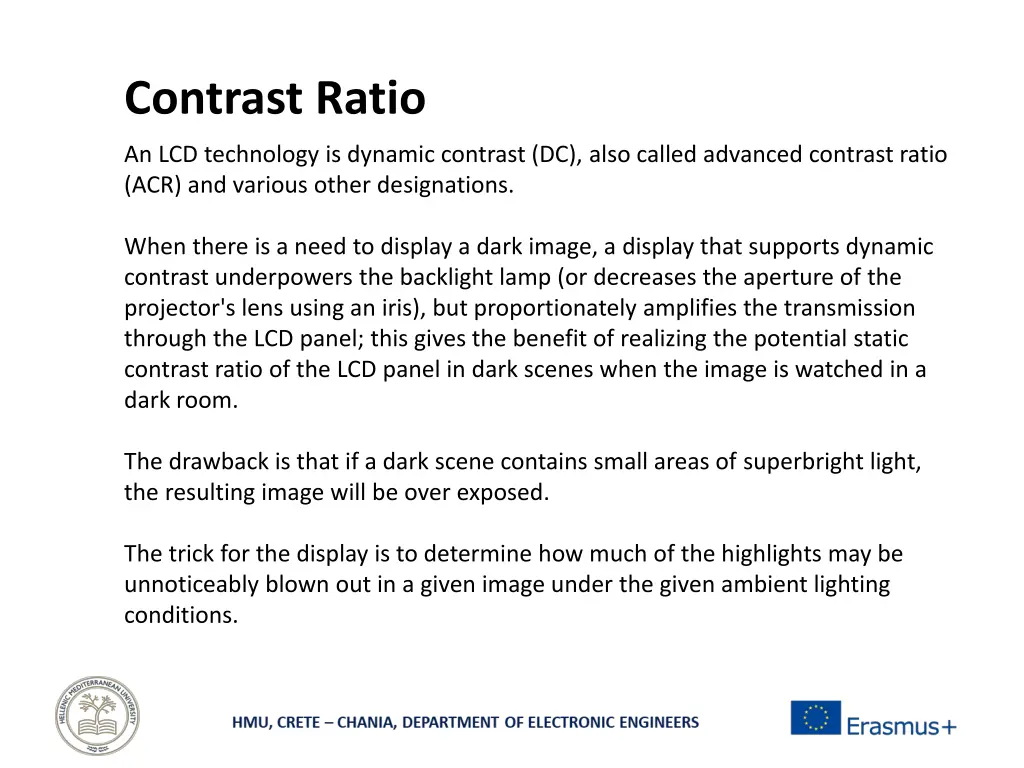 contrast ratio 1