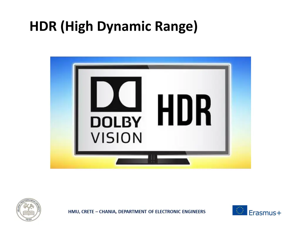 hdr high dynamic range