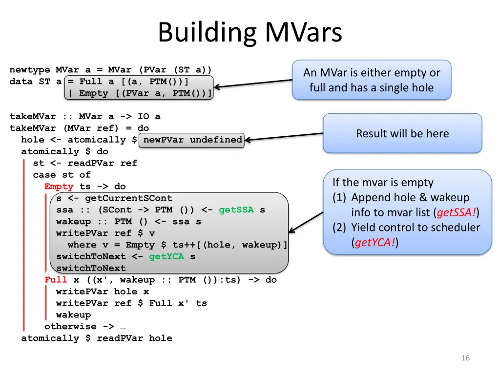 building mvars 2