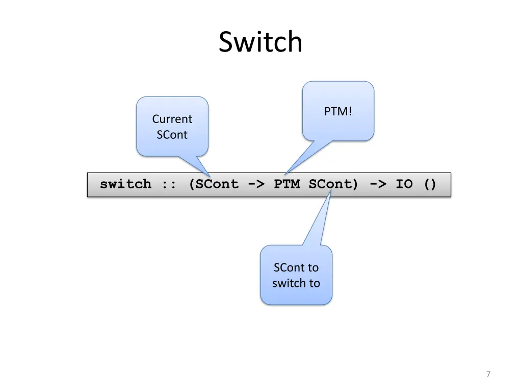 switch