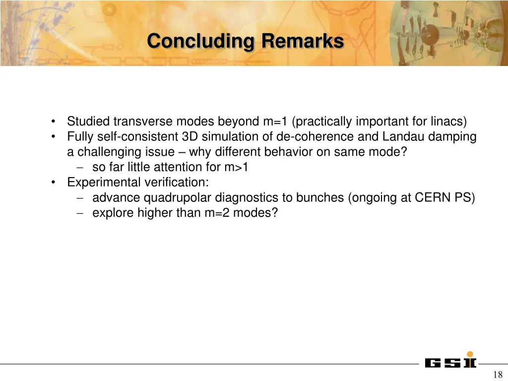 concluding remarks