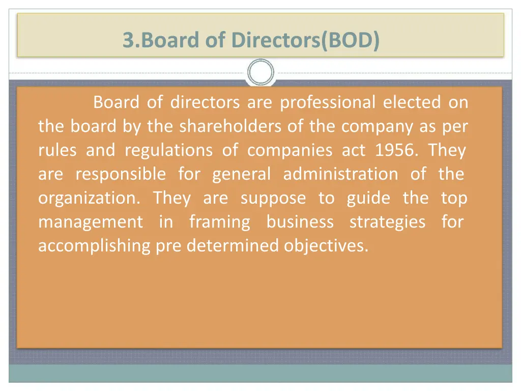3 board of directors bod