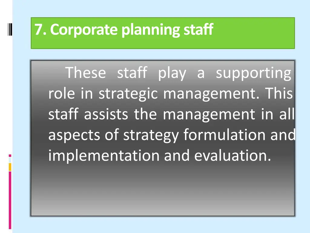 7 corporateplanningstaff