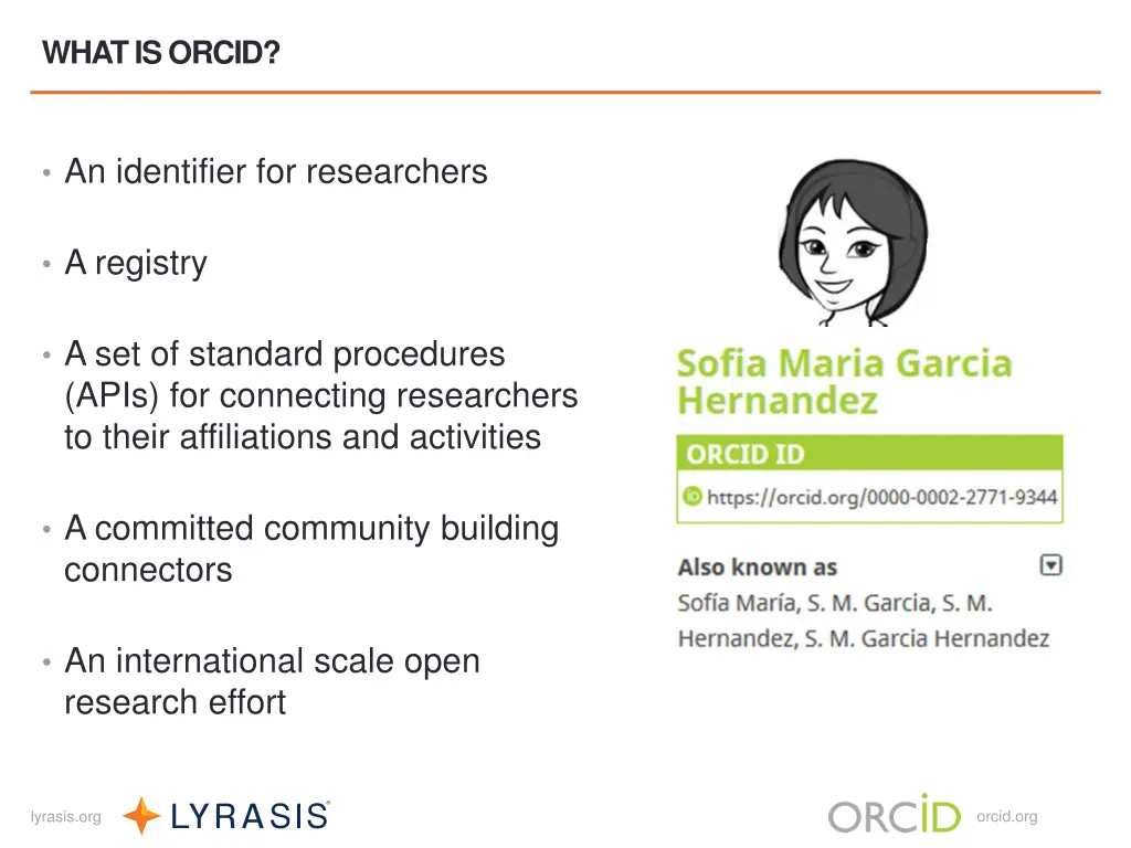 what is orcid