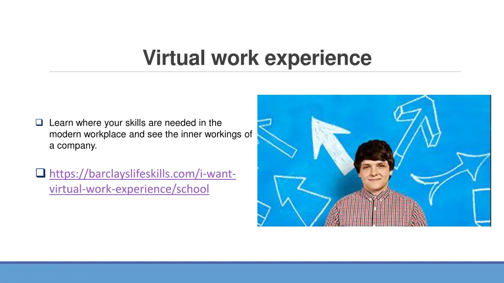 virtual work experience