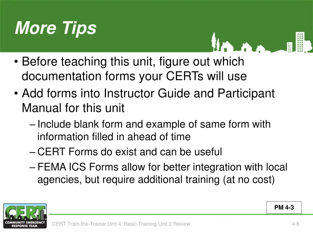 more tips tips for teaching unit 2 continued