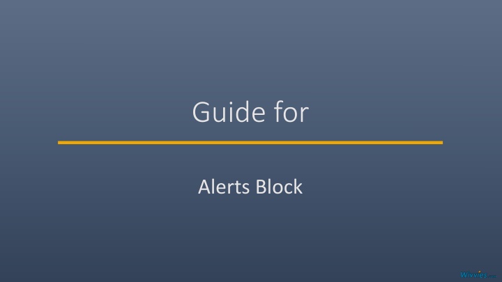 guide for