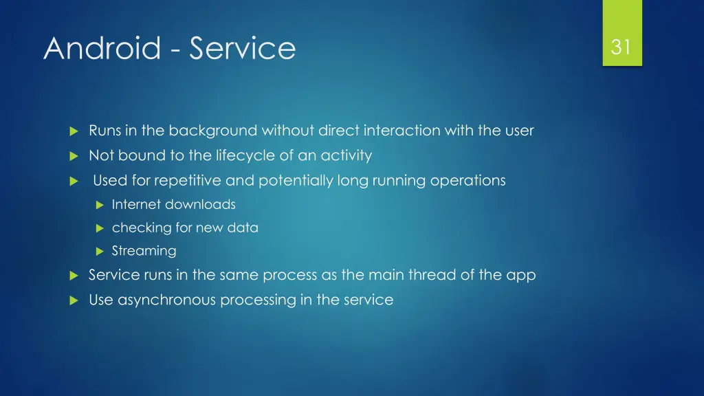 android service